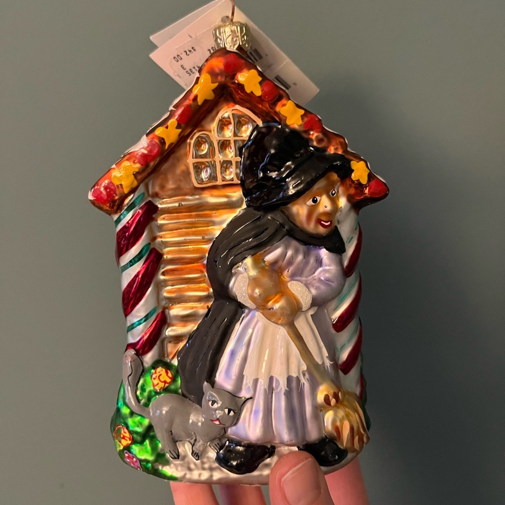 Christopher Radko Hansel and Gretel ornament